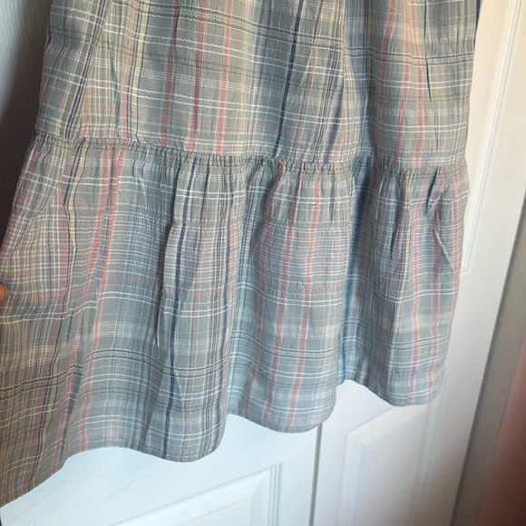 LOFT Striped Casual Cotton Dress size M - Picture 4 of 10